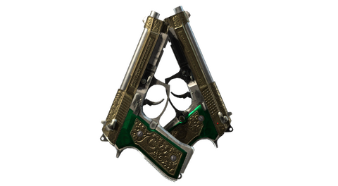 StatTrak™ Dual Berettas | Royal Consorts (Battle-Scarred)