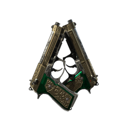 Souvenir Dual Berettas | Royal Consorts (Well-Worn)