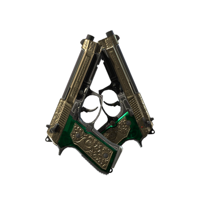 StatTrak™ Dual Berettas | Royal Consorts (Minimal Wear) thumbnail