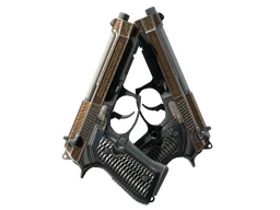 StatTrak™ Dual Berettas | Tread (Factory New)
