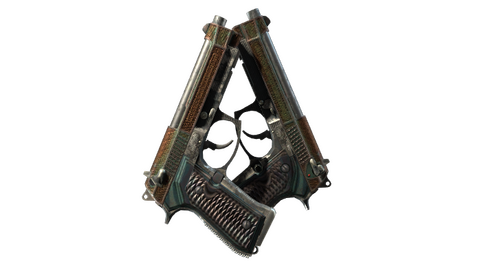 StatTrak™ Dual Berettas | Tread (Battle-Scarred)