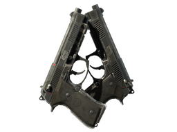 StatTrak™ Dual Berettas | Elite 1.6 (Battle-Scarred)