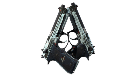 Dual Berettas | Dezastre (Well-Worn)