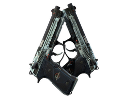 Dual Berettas | Dezastre (Battle-Scarred)