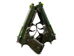 Dual Berettas | Cobra Strike (Battle-Scarred)