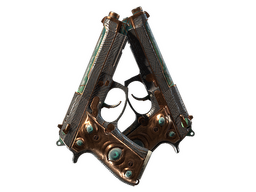 Dual Berettas | Angel Eyes (Battle-Scarred)