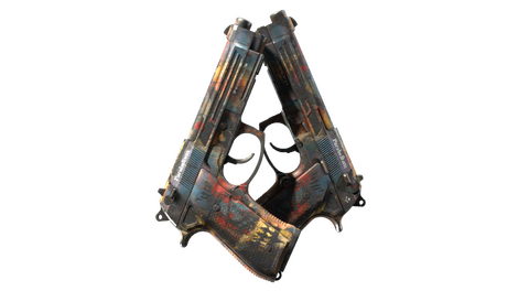 StatTrak™ Dual Berettas | Hideout (Field-Tested)