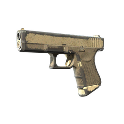 Souvenir Glock-18 | Sand Dune (Battle-Scarred)