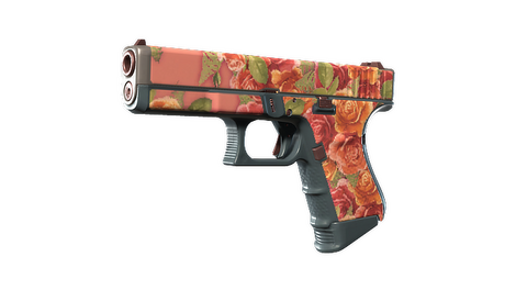 Glock-18 | Coral Bloom (Minimal Wear)