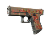 Glock-18 | Coral Bloom (Battle-Scarred)