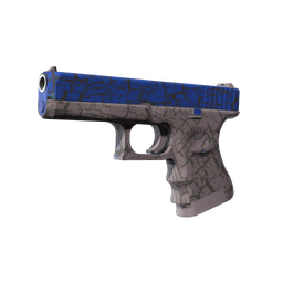 StatTrak™ Glock-18 | Blue Fissure