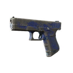 Souvenir Glock-18 | Ocean Topo (Battle-Scarred)