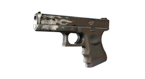 Glock-18 | Oxide Blaze (Battle-Scarred)