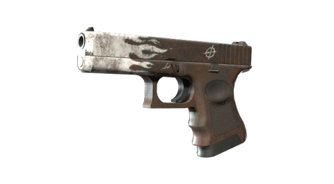 StatTrak™ Glock-18 | Oxide Blaze (Minimal Wear)