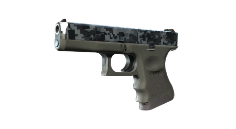 StatTrak™ Glock-18 | Steel Disruption (Field-Tested)