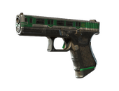 Glock-18 | Green Line (Закалённое в боях)