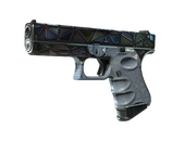 StatTrak™ Glock-18 | Mirror Mosaic (Well-Worn)