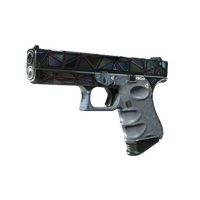 StatTrak™ Glock-18 | Mirror Mosaic (Well-Worn)