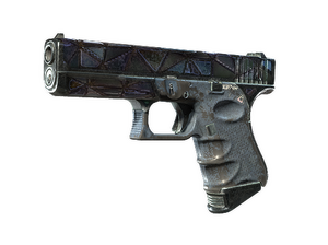 Souvenir Glock-18 | Mirror Mosaic (Battle-Scarred)