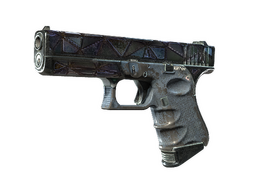 Glock-18 | Mirror Mosaic (Battle-Scarred)