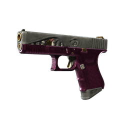 Souvenir Glock-18 | Gold Toof (Battle-Scarred)