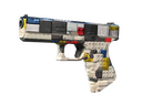 StatTrak™ Glock-18 | Block-18 (Minimal Wear)