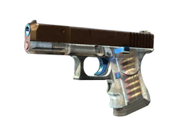 Glock-18 | Clear Polymer (Battle-Scarred)