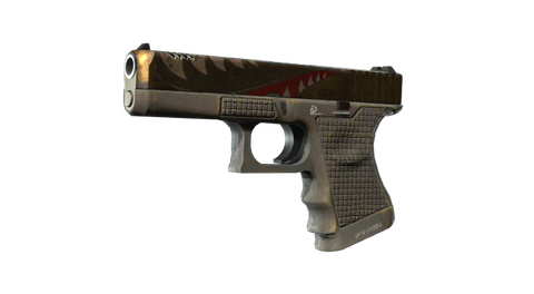 StatTrak™ Glock-18 | Warhawk (Battle-Scarred)