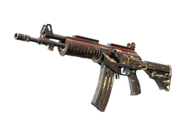 StatTrak™ Galil AR | Crimson Tsunami (Battle-Scarred)