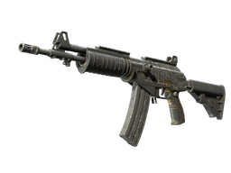 Galil AR | Metallic Squeezer (Battle-Scarred)