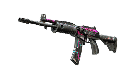 Galil AR | Chromatic Aberration (Battle-Scarred)