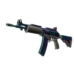 Souvenir Galil AR | Rainbow Spoon (Battle-Scarred)