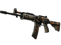 StatTrak™ Galil AR | Orange DDPAT (Battle-Scarred)