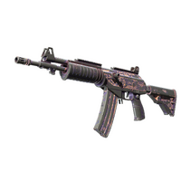 Galil AR | Sky Mandala (Battle-Scarred)