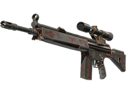 G3SG1 | Red Jasper (Battle-Scarred)