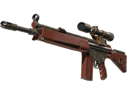 G3SG1 | Red Jasper (Field-Tested)