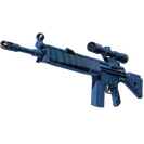 StatTrak™ G3SG1 | Azure Zebra (Minimal Wear)