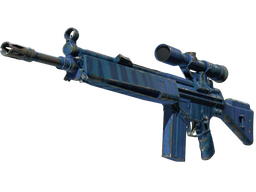 StatTrak™ G3SG1 | Azure Zebra (Field-Tested)