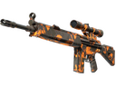 G3SG1 | Orange Crash (Well-Worn)