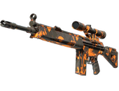 StatTrak™ G3SG1 | Оранжевые осколки (После полевых испытаний)