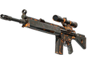 StatTrak™ G3SG1 | Orange Crash (Battle-Scarred)