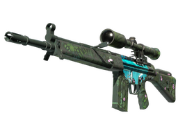 StatTrak™ G3SG1 | Dream Glade (Battle-Scarred)