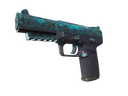 Souvenir Five-SeveN | Midnight Paintover (Well-Worn)