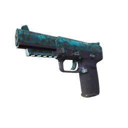 Souvenir Five-SeveN | Midnight Paintover (Well-Worn)