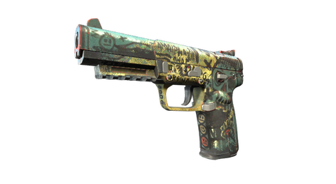 StatTrak™ Five-SeveN | Scrawl (Battle-Scarred)