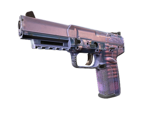 StatTrak™ Five-SeveN | Dark Polymer (Well-Worn)