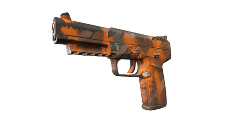 Souvenir Five-SeveN | Orange Peel (Well-Worn)