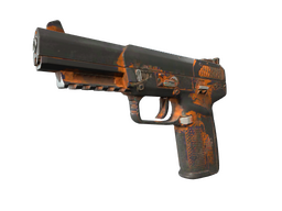Five-SeveN | Orange Peel (Battle-Scarred)