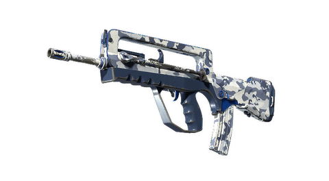 FAMAS | Yeti Camo (Well-Worn)