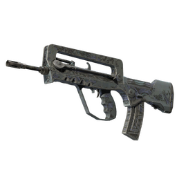 Souvenir FAMAS | Night Borre (Battle-Scarred)